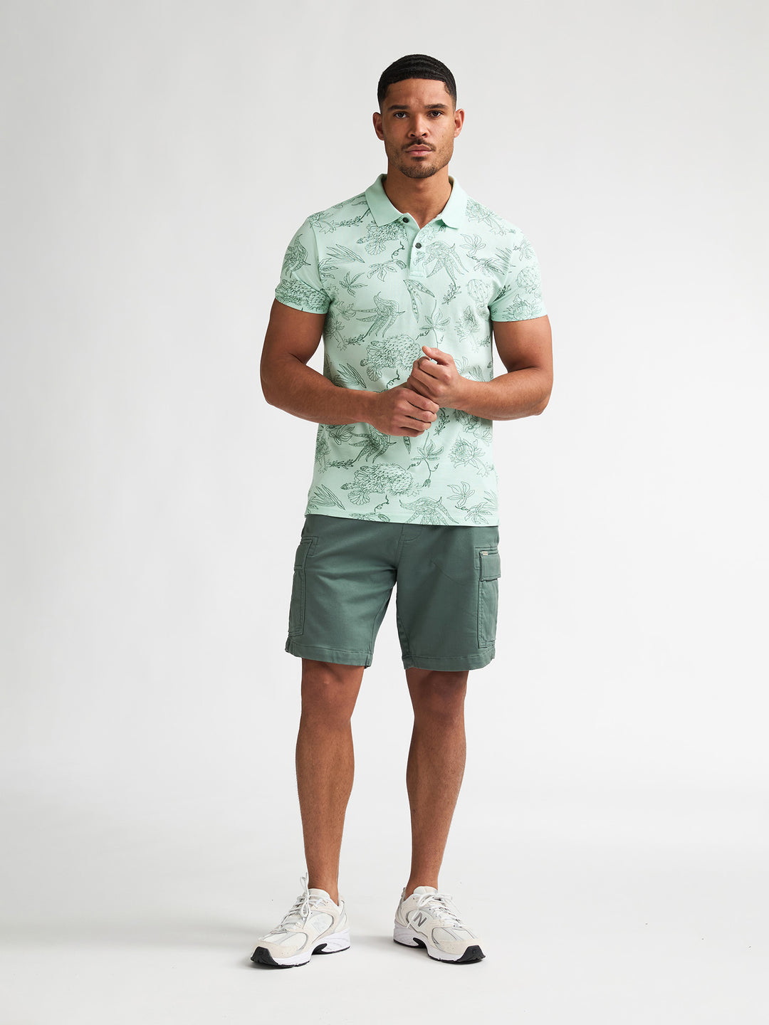 Petrol - Heren Polo - M-1060-POL905 - 6181 Cool Mint