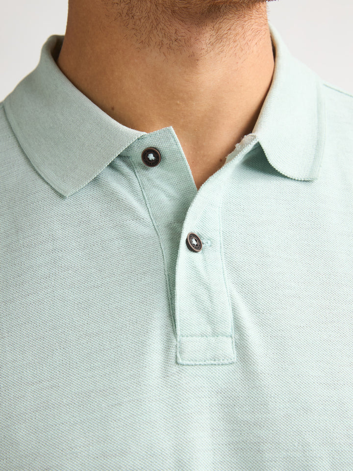 Petrol - Heren Polo - M-1060-POL913 - 6181 Cool Mint