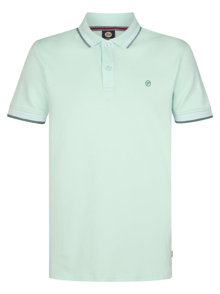 Petrol - Heren Polo - M-1060-POL933 - 6181 Cool Mint