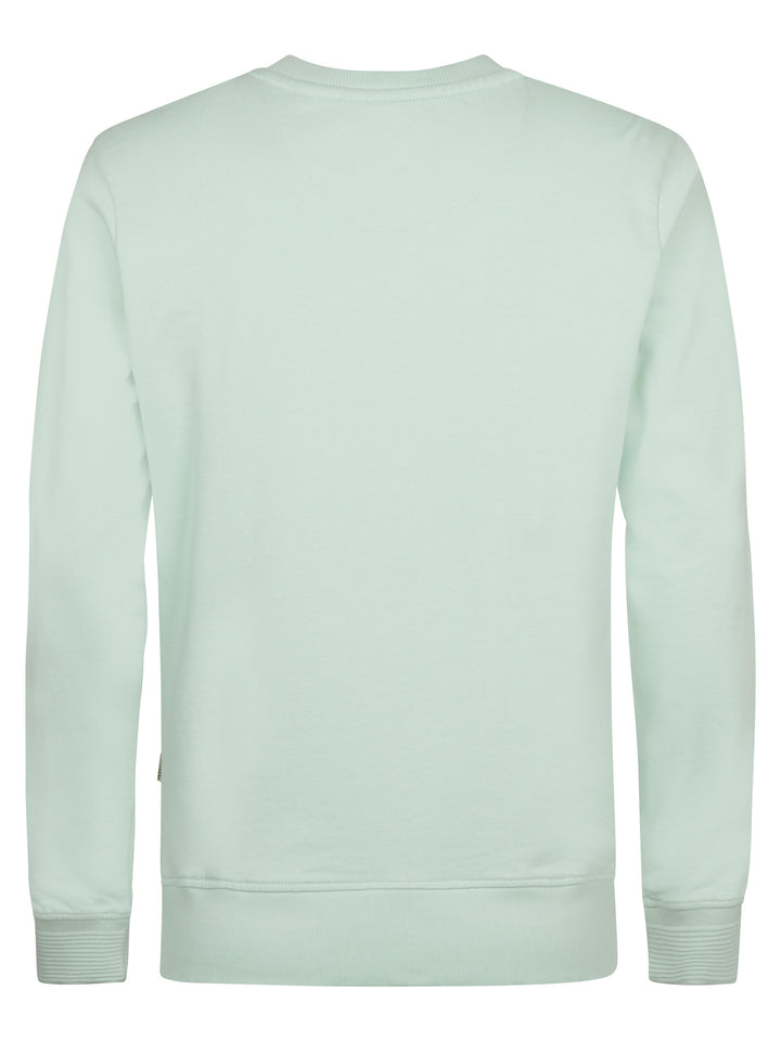 Petrol - Heren Sweater - M-1060-SWR316 - 6181 Cool Mint