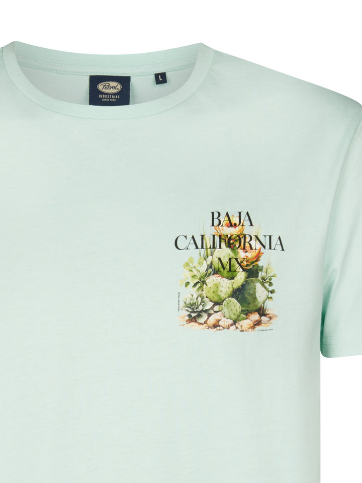 Petrol - Heren Shirt - M-1060-TSR688 - 6181 Cool Mint