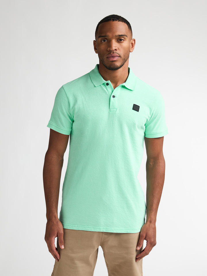 Petrol - Heren Polo - M-1060-POL932 - 6182 Green Aqua