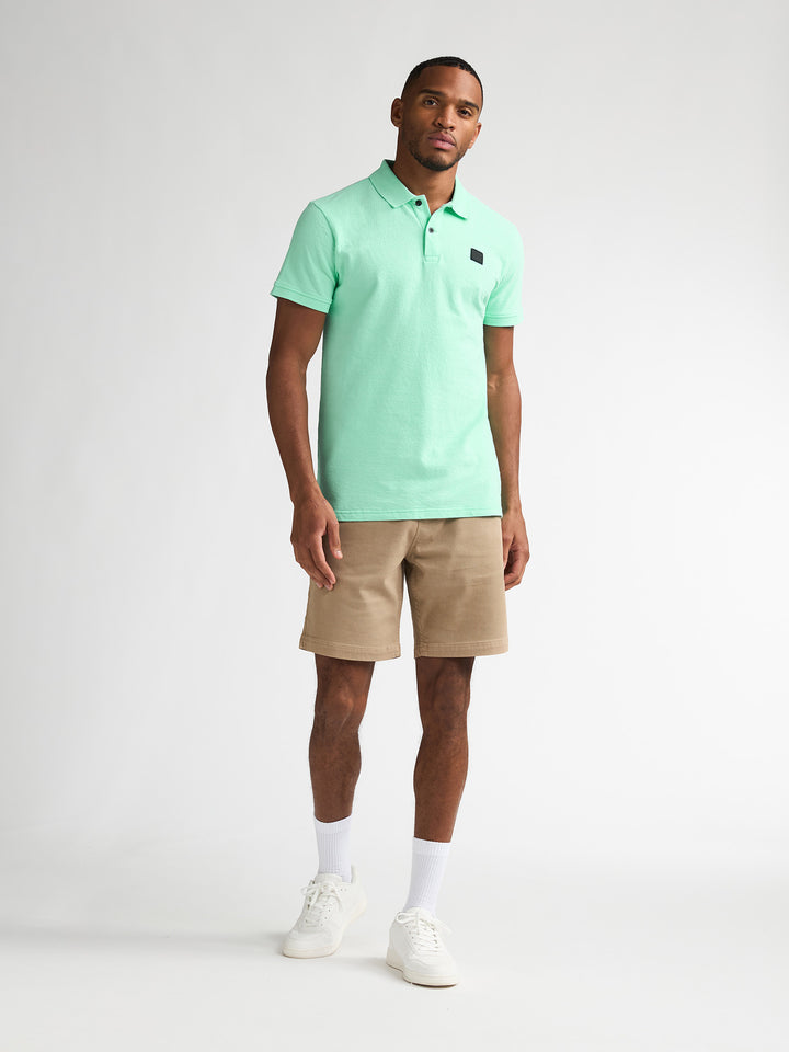 Petrol - Heren Polo - M-1060-POL932 - 6182 Green Aqua