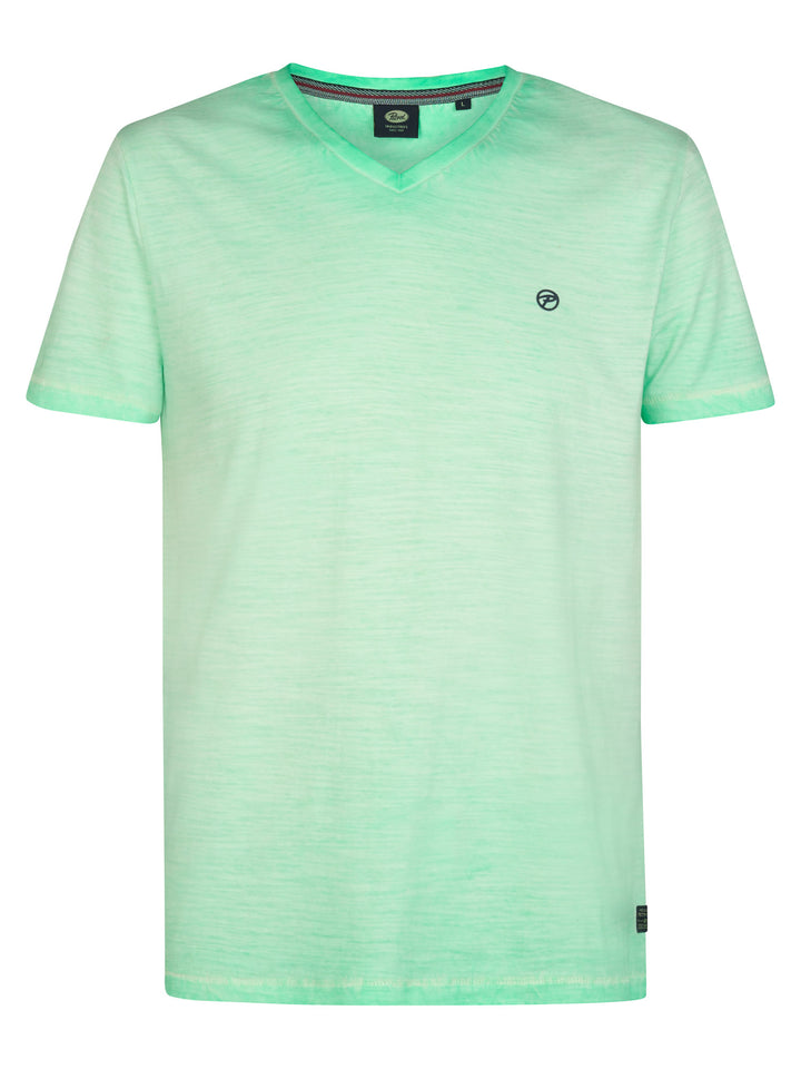 Petrol - Heren Shirt - M-2060-TSV662 - 6182 Green Aqua