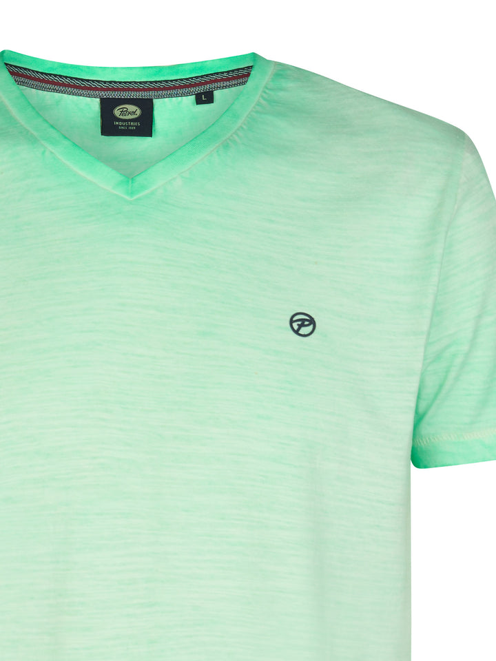 Petrol - Heren Shirt - M-2060-TSV662 - 6182 Green Aqua