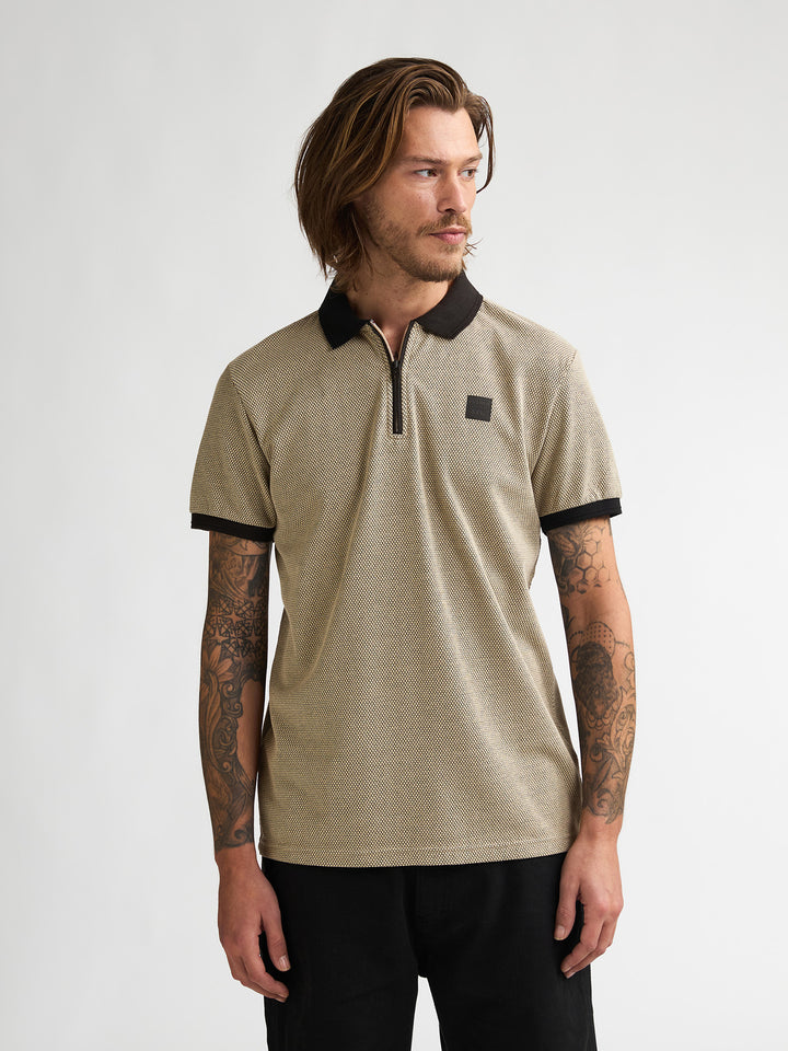 Petrol - Heren Polo - M-1060-POL907 - 7130 Light Tan