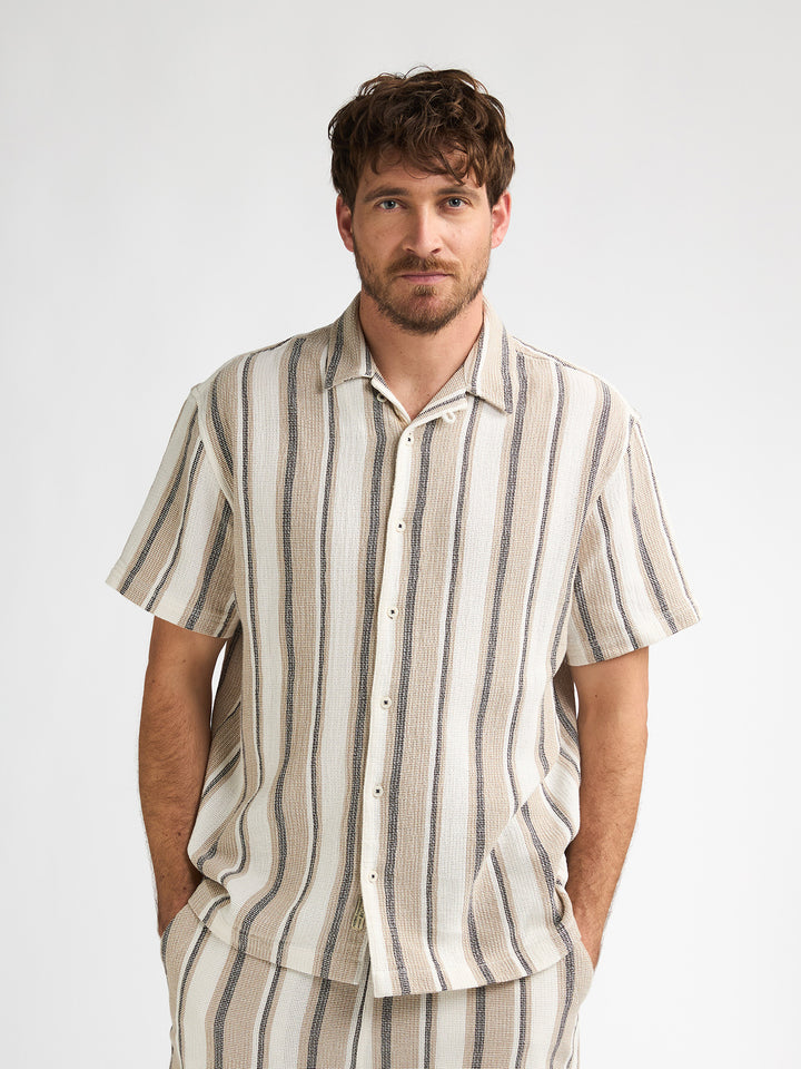 Petrol - Heren Overhemd - M-1060-SIS429 - 7130 Light Tan