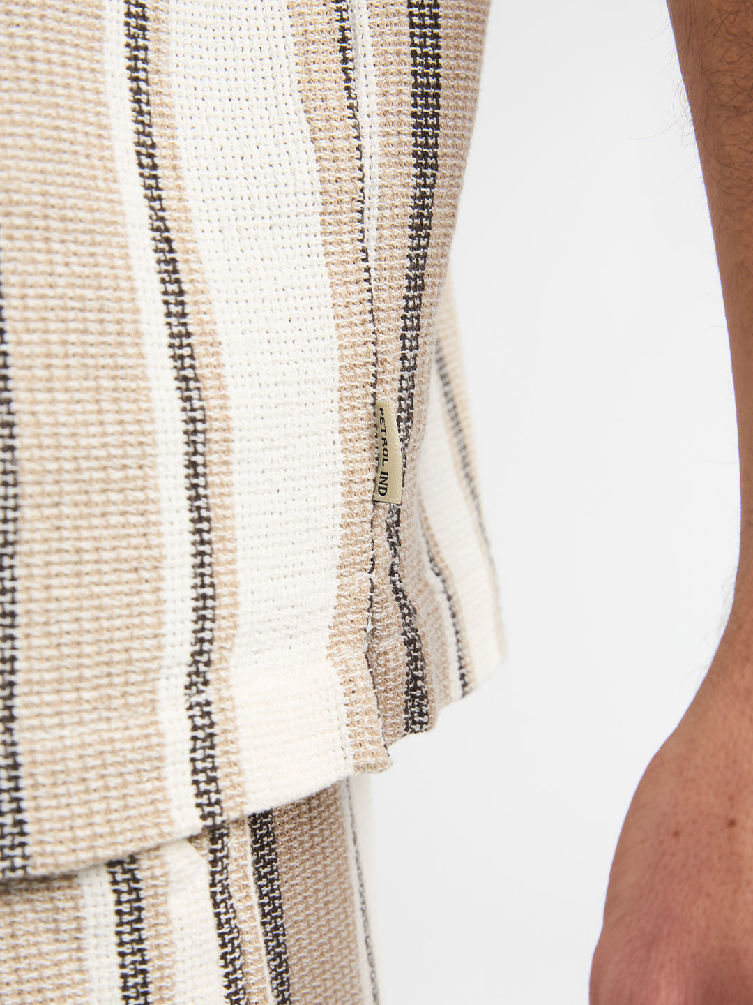 Petrol - Heren Overhemd - M-1060-SIS429 - 7130 Light Tan