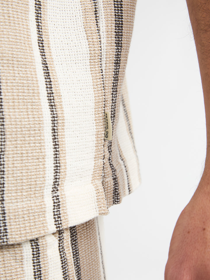 Petrol - Heren Overhemd - M-1060-SIS429 - 7130 Light Tan