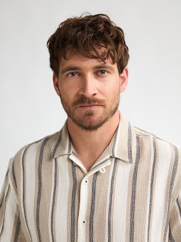 Petrol - Heren Overhemd - M-1060-SIS429 - 7130 Light Tan