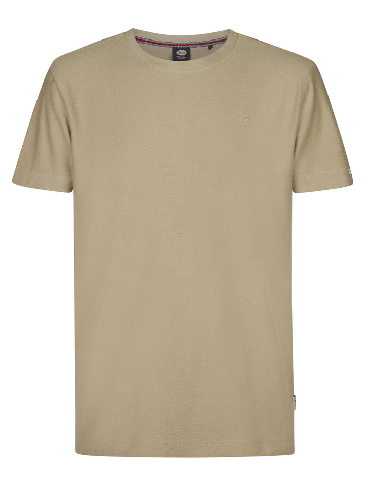 Petrol - Heren Shirt - M-1060-TSR617 - 7130 Light Tan