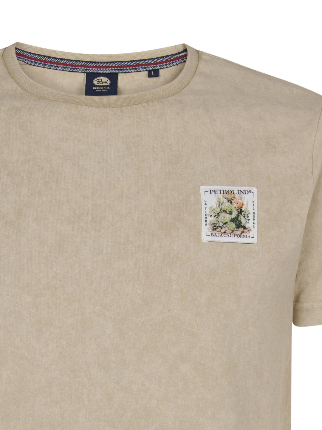 Petrol - Heren Shirt - M-1060-TSR623 - 7130 Light Tan
