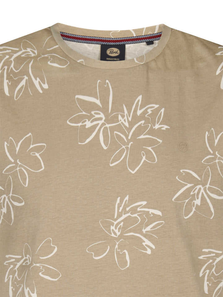 Petrol - Heren Shirt - M-1060-TSR652 - 7130 Light Tan