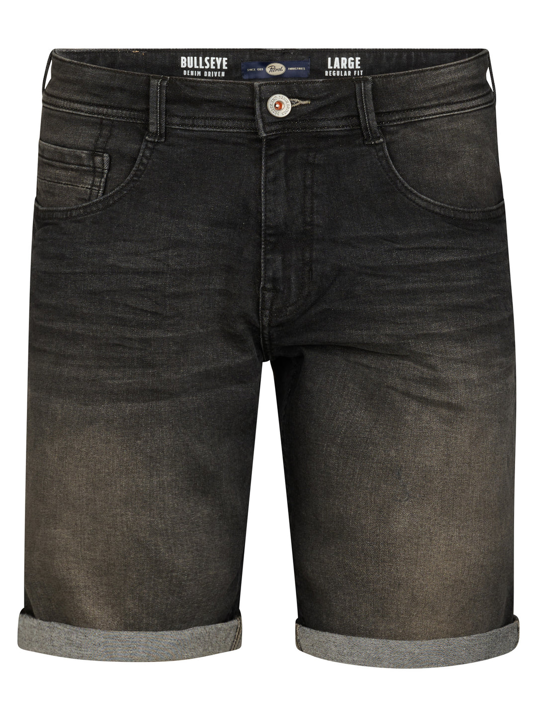 Petrol - Korte spijkerbroek - M-1060-SHO002 - 9705 Black Stone