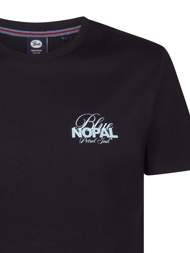 Petrol - Heren Shirt - M-1060-TSR613 - 9999 Black