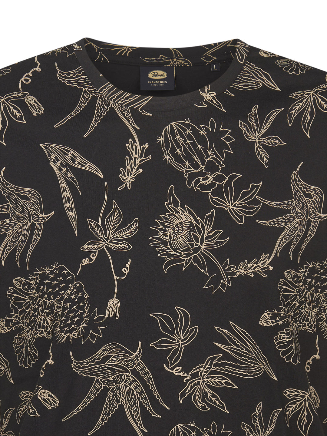 Petrol - Heren Shirt - M-1060-TSR618 - 9999 Black