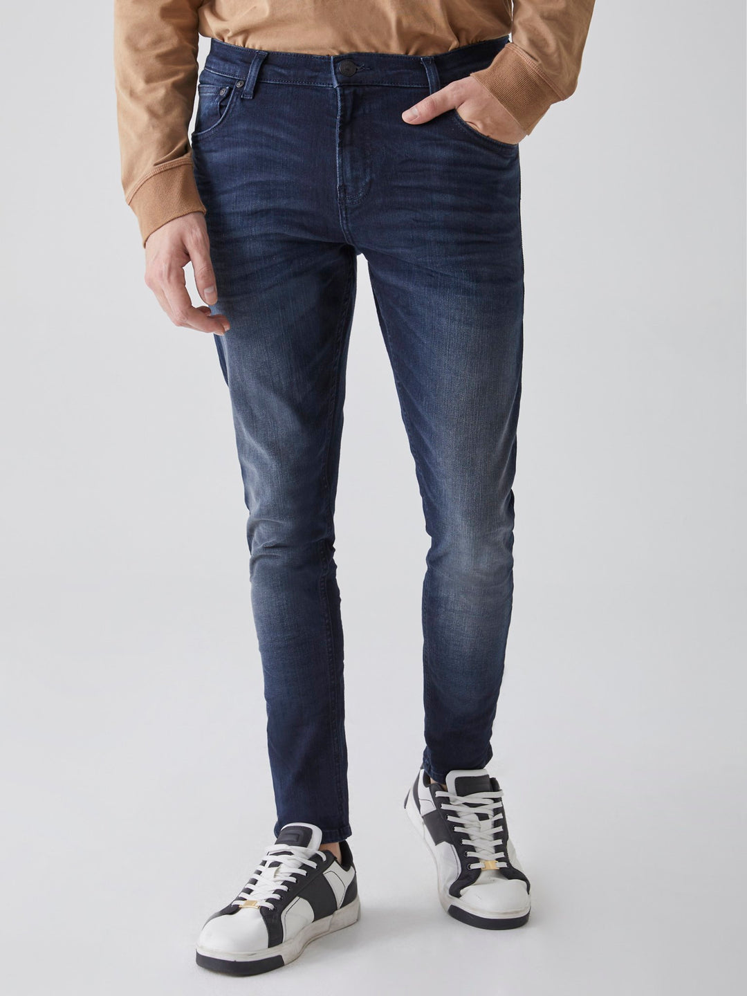 LTB - Smarty - Heren Slim-fit Jeans - Alaric Wash