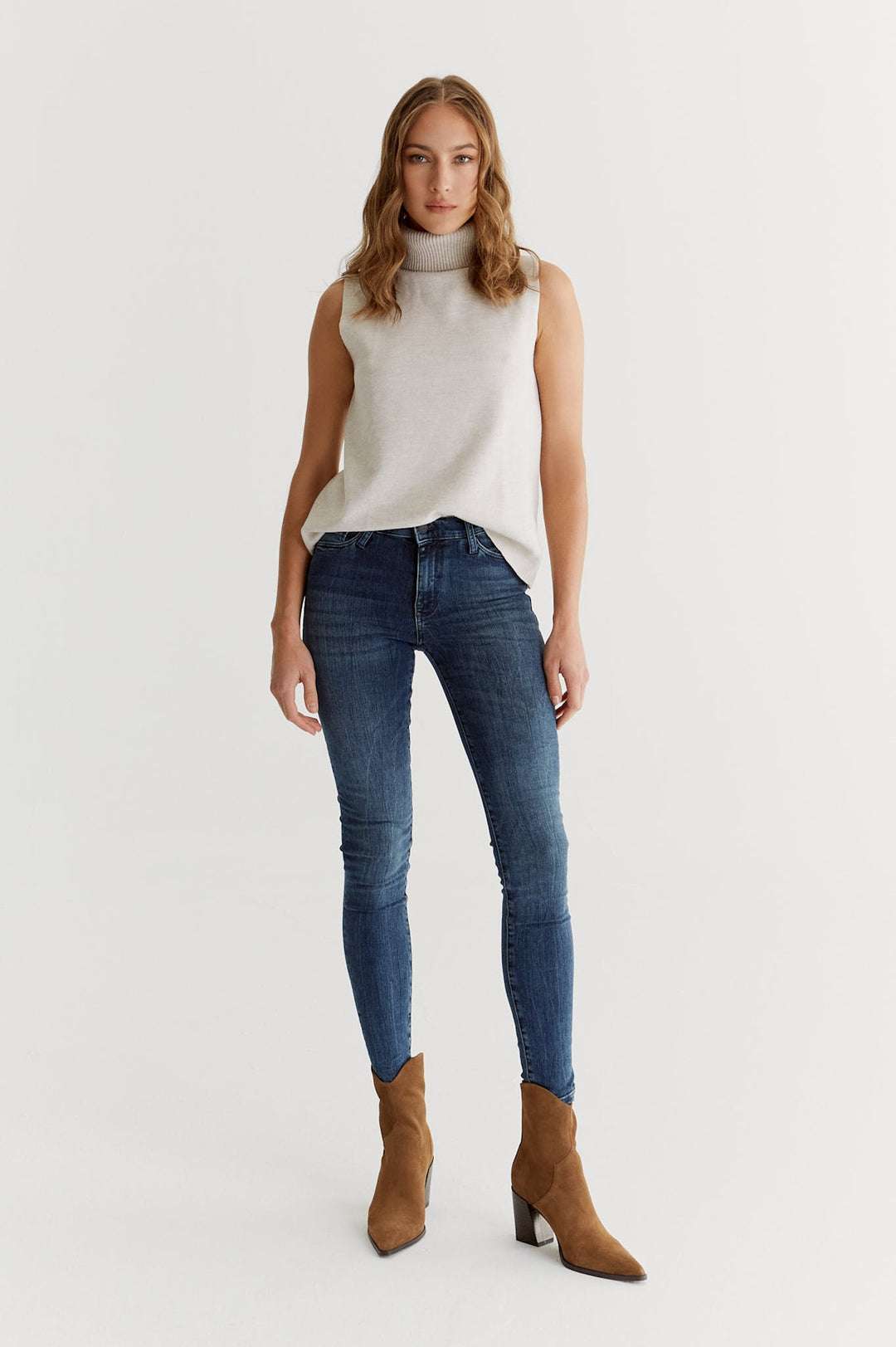 COJ - Sophia - Dames Skinny Jeans - Random Blue