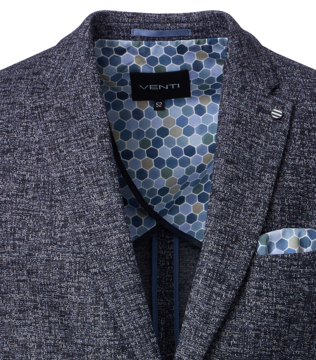 Venti - Heren Colbert - 226610020 - 147 Dress Blue