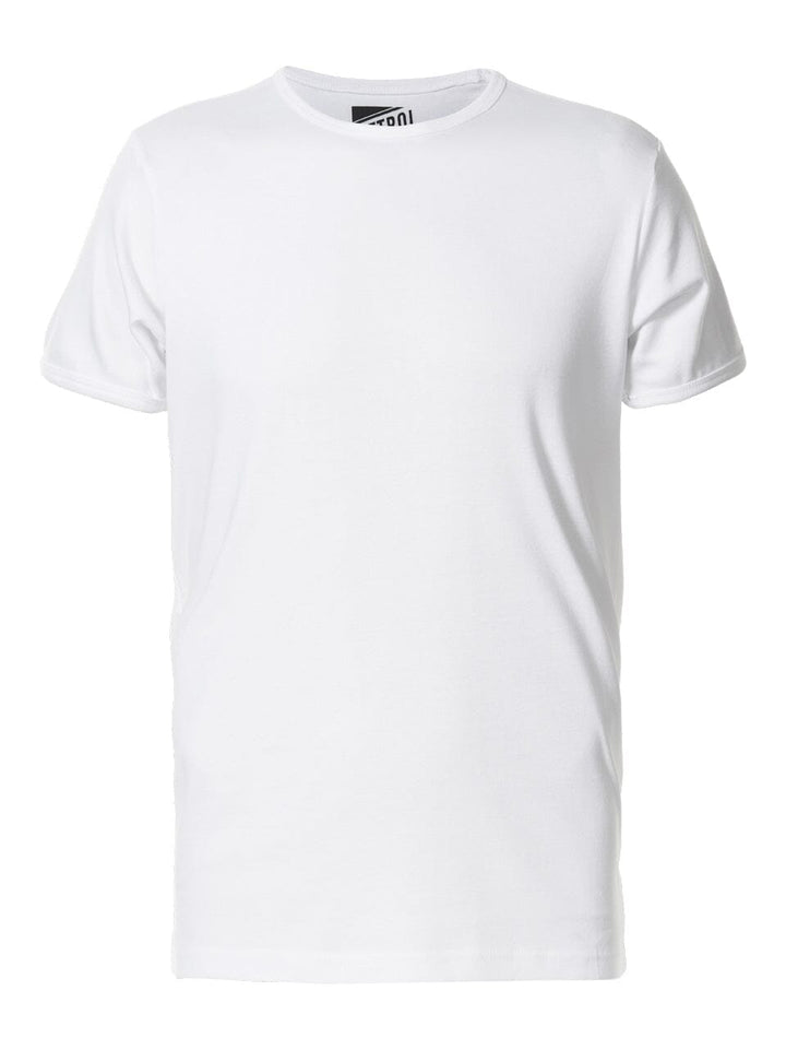 Petrol - Heren Basic T-Shirt - Wit