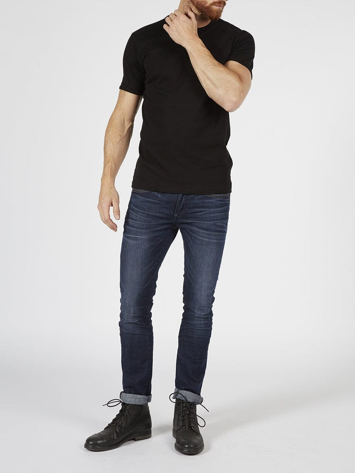 Petrol - Heren Basic T-Shirt - Zwart