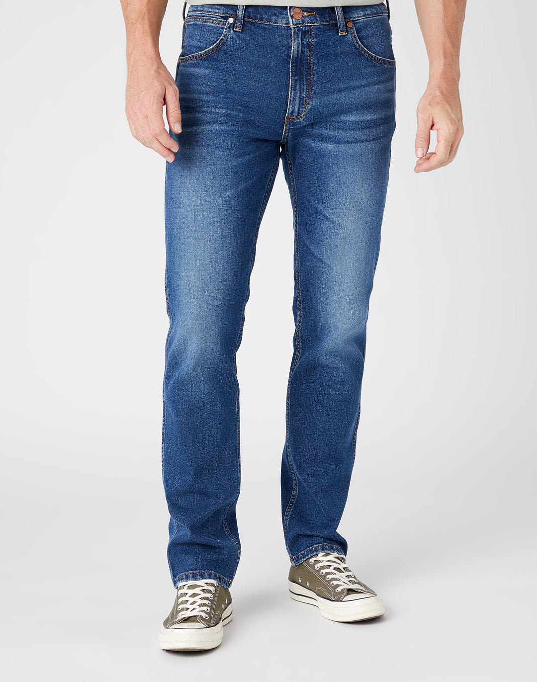 Wrangler - Greensboro - Heren Regular-fit Jeans - Bang On