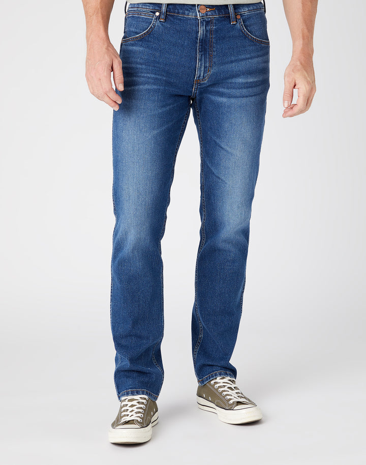 Wrangler - Greensboro - Heren Regular-fit Jeans - Bang On