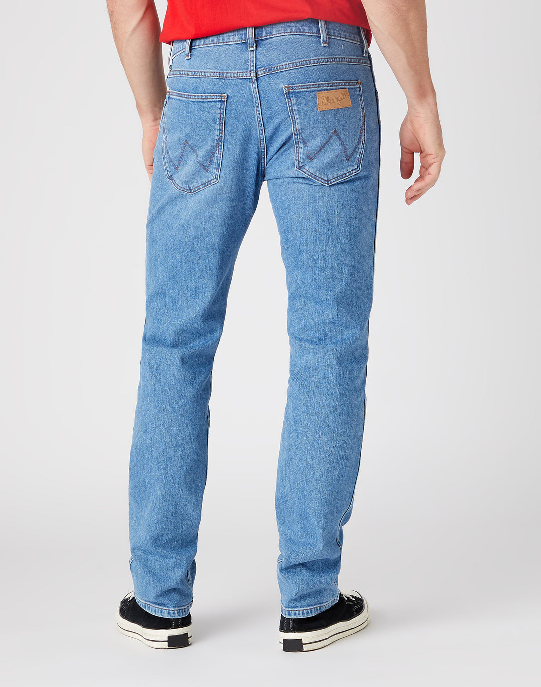 Wrangler - Greensboro - Heren Regular-fit Jeans - Mid Term