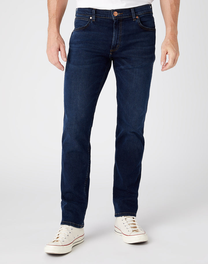 Wrangler - Greensboro - Heren Regular-fit Jeans - Basalt Blue