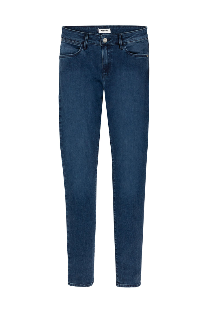 Wrangler - Skinny - Dames Slim-fit Jeans - Blue Lava