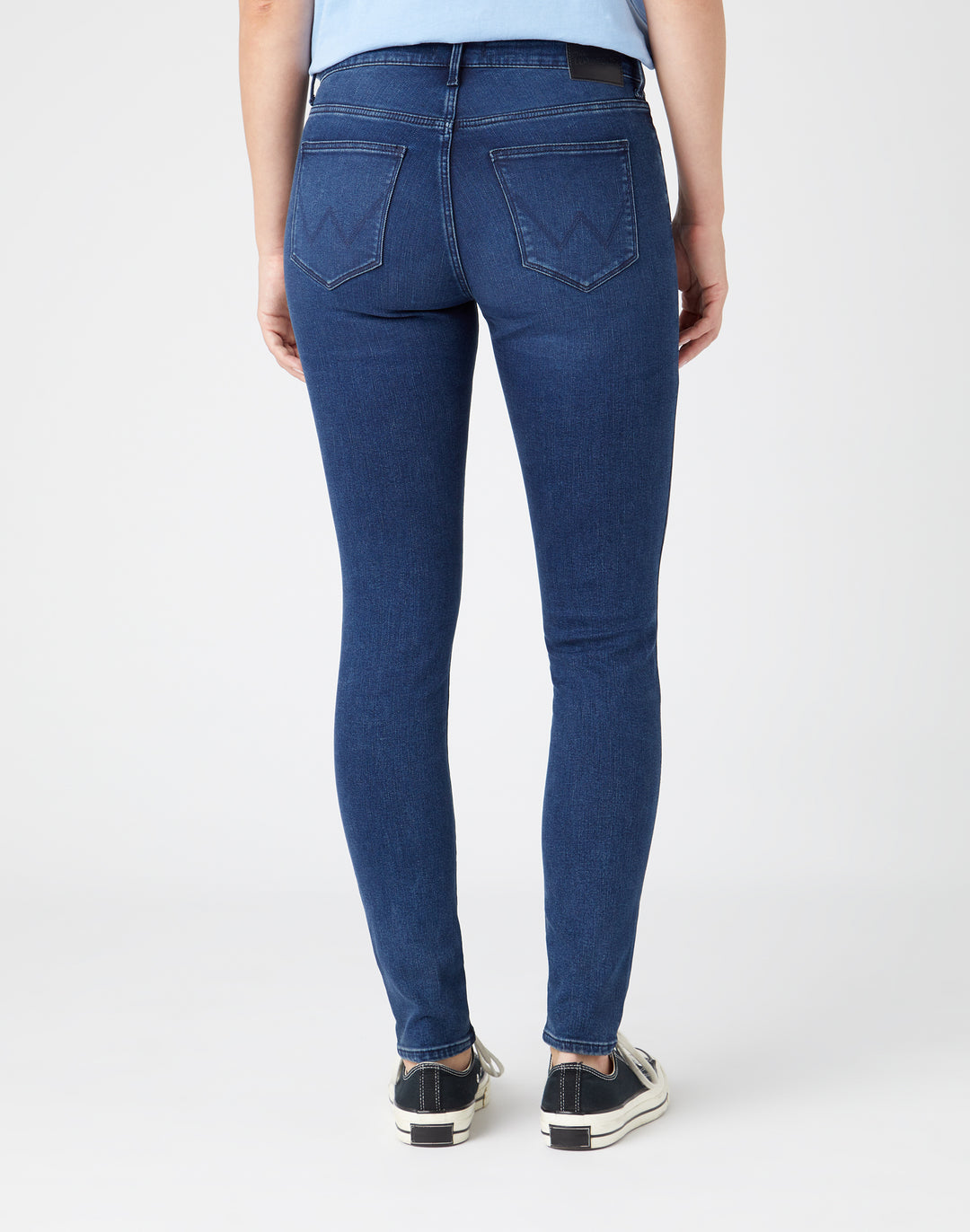 Wrangler - Skinny - Dames Slim-fit Jeans - Blue Lava