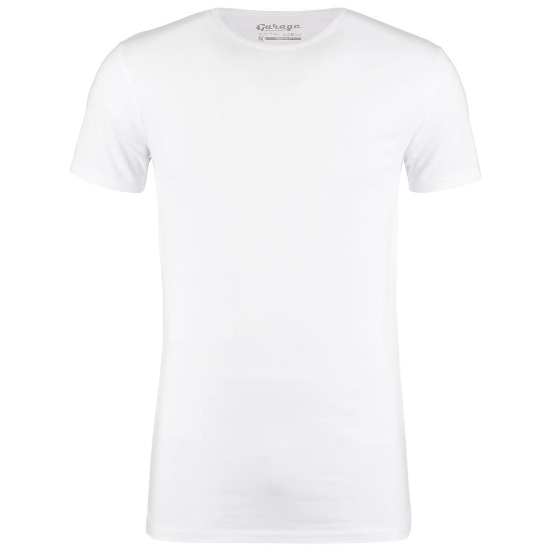 Garage - Shirt R-neck - 100 White