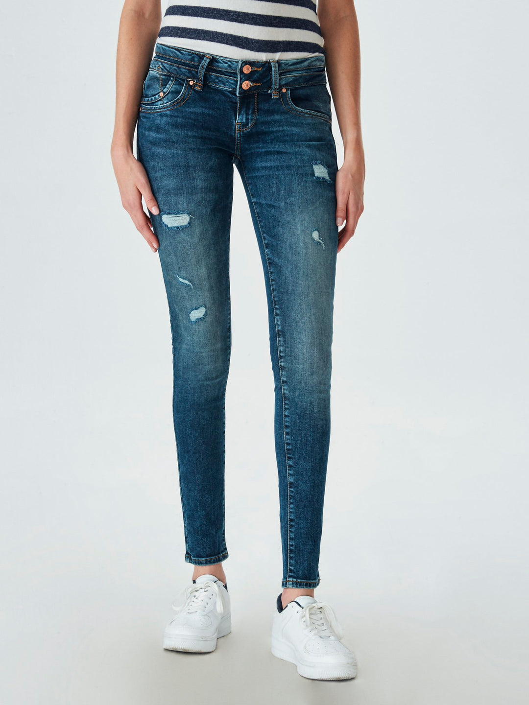 LTB - Julita X - Dames Slim-fit Jeans - Tessa Wash