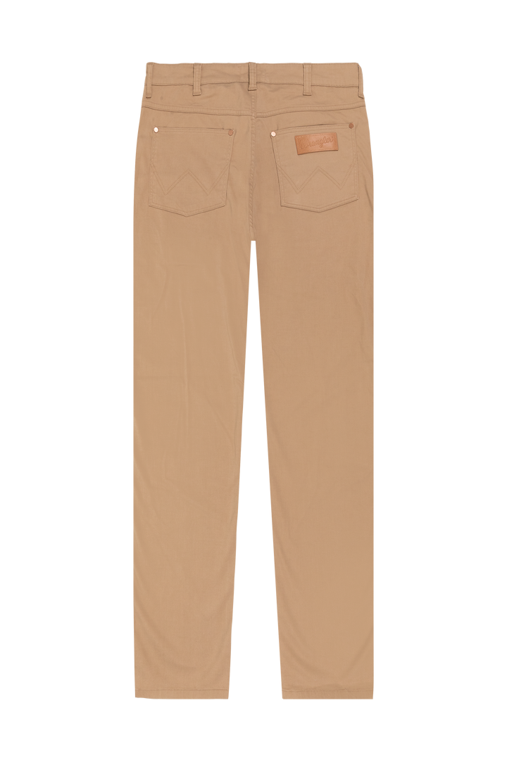 Wrangler - Larston - Heren Slim-fit Broek - Tigers Eye