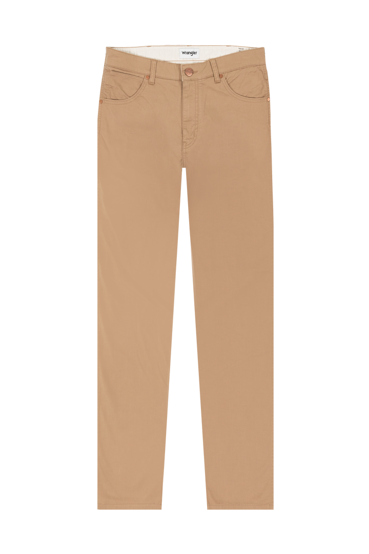 Wrangler - Larston - Heren Slim-fit Broek - Tigers Eye