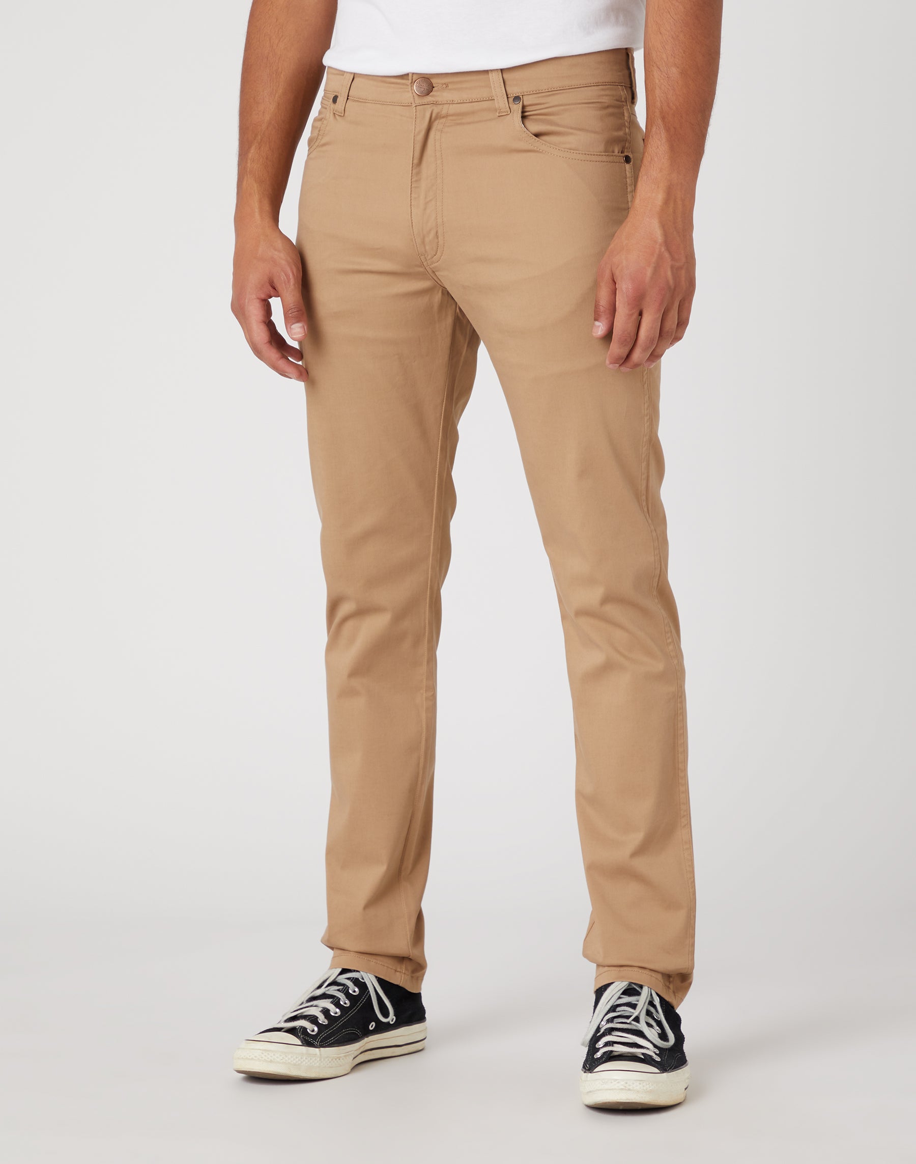 Wrangler Authentics Casual broek voor heren, Olijfdrab, 38W / 32L Wrangler Authentics Casual broek voor heren, Olijfdrab, 38W / 32L