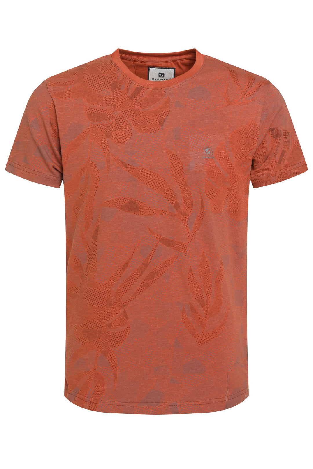 Gabbiano - Heren Shirt - 153530 - 425 Terra