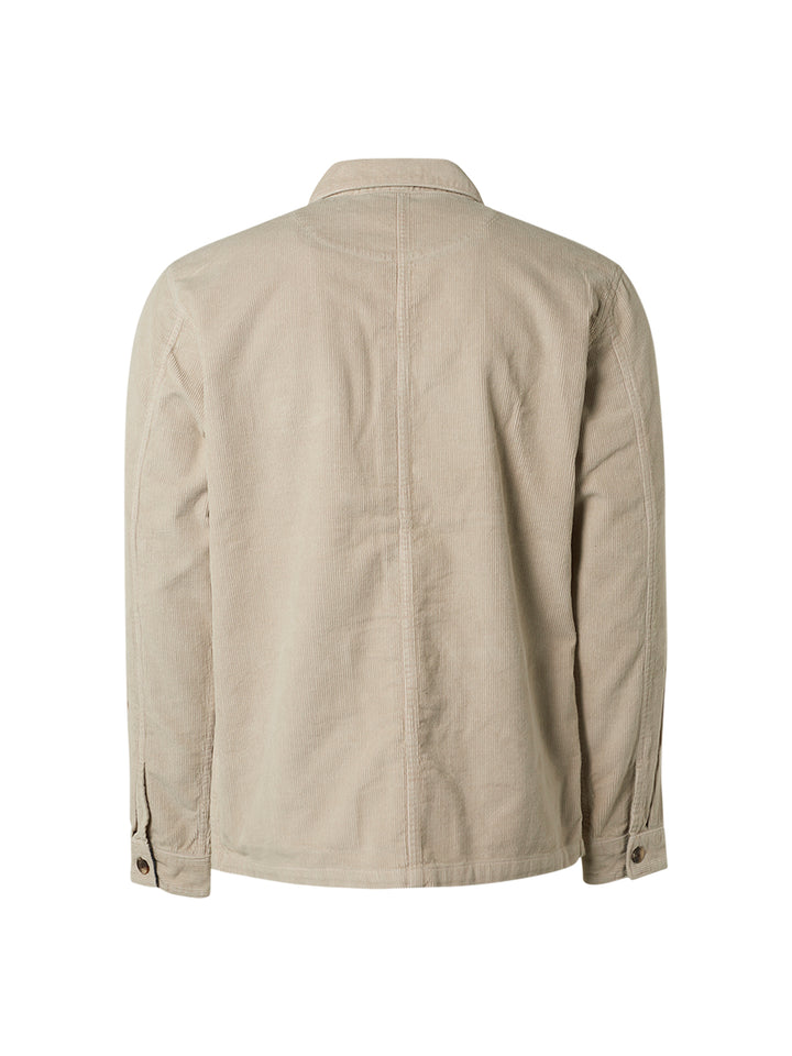 No Excess - Heren Overshirt - 17430742 - 017 Chalk