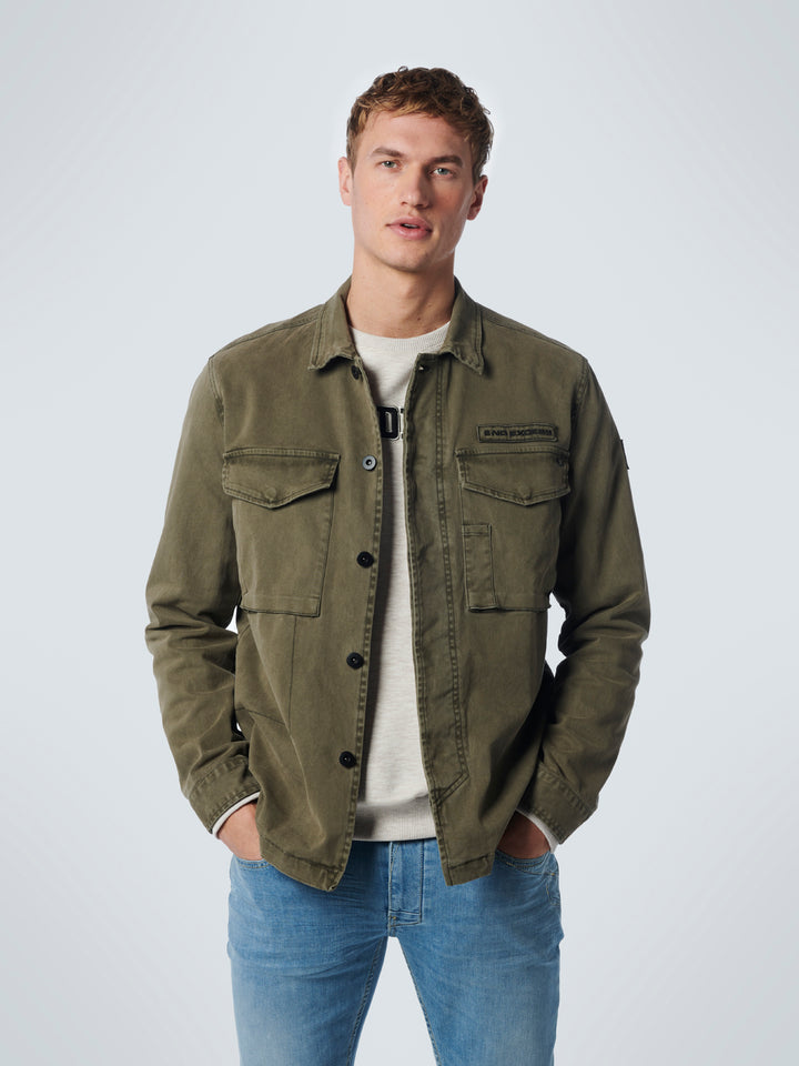 No Excess - Heren Overshirt - 19510224 - 053 Army