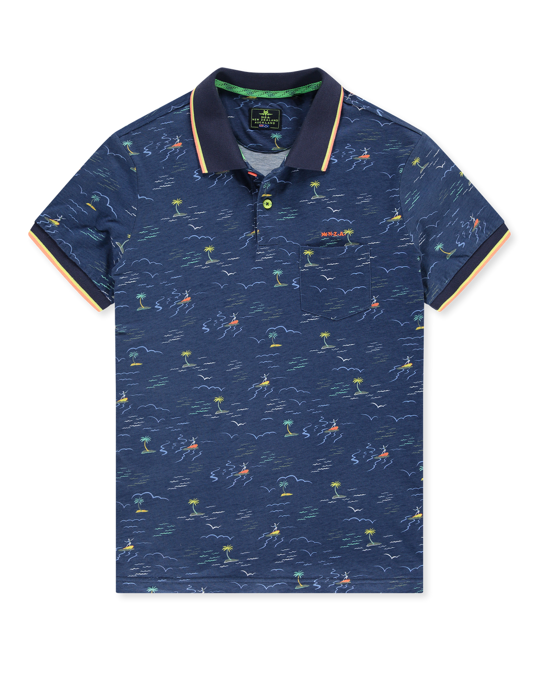 NZA - Polo - Moeraki - 1625 Kind Navy