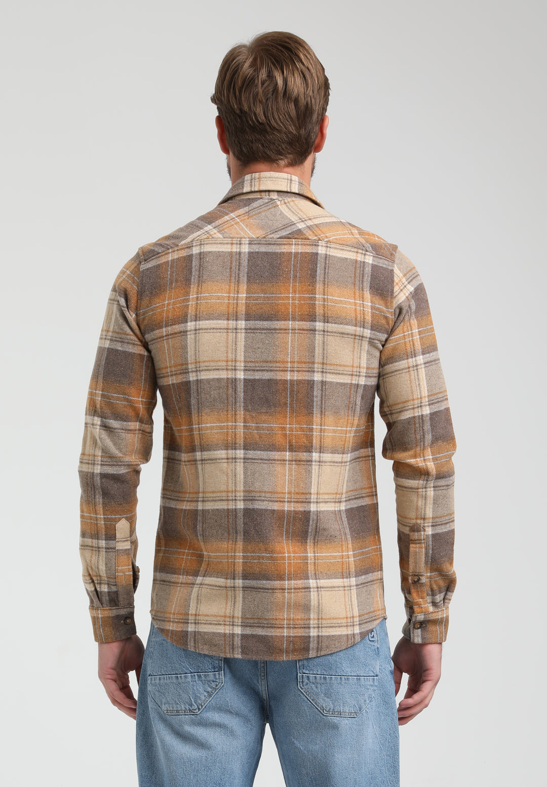 Gabbiano - Heren Overshirt - 333521 - 809 Yellow Used