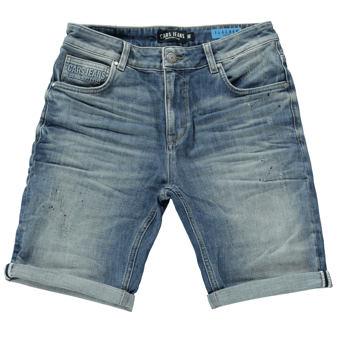 Cars Jeans - Korte spijkerbroek - Flasher - Dark Used