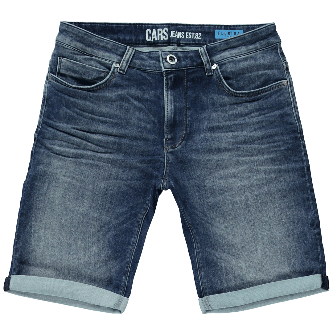 Cars Jeans - Korte spijkerbroek - Florida - Dark Used