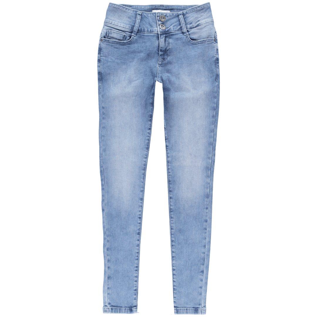 Cars Jeans - Amazing - Dames Slim-fit Jeans - Stone Used