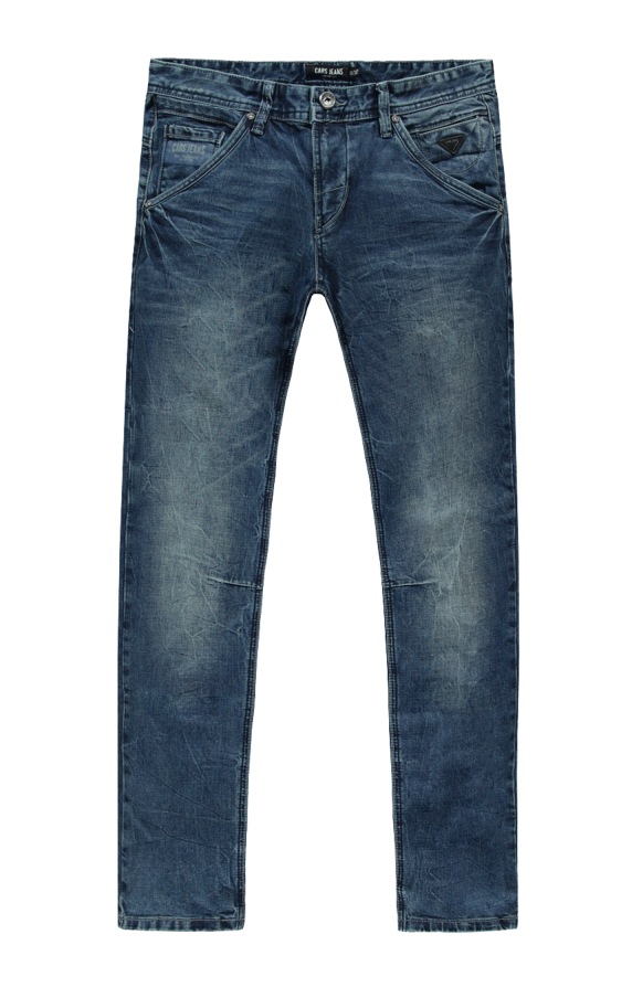 Cars Jeans - Yareth - Heren Regular-fit Jeans - Dark Pittsfield Wash
