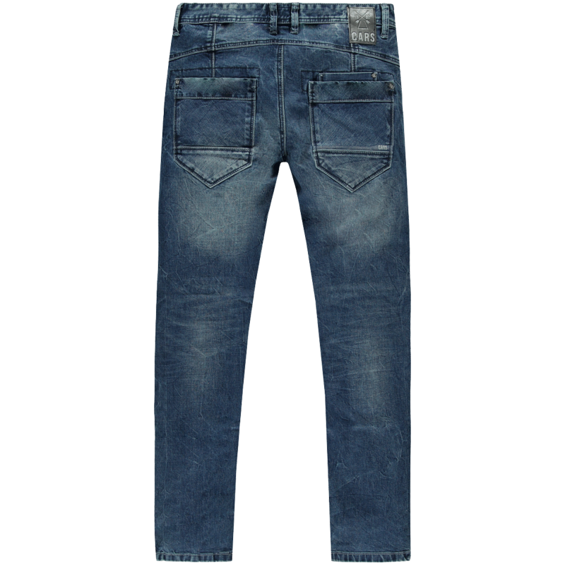 Cars Jeans - Yareth - Heren Regular-fit Jeans - Dark Pittsfield Wash