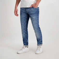 Cars Jeans - Blast Jog Denim - Heren Slim-fit Jeans - Stone Used