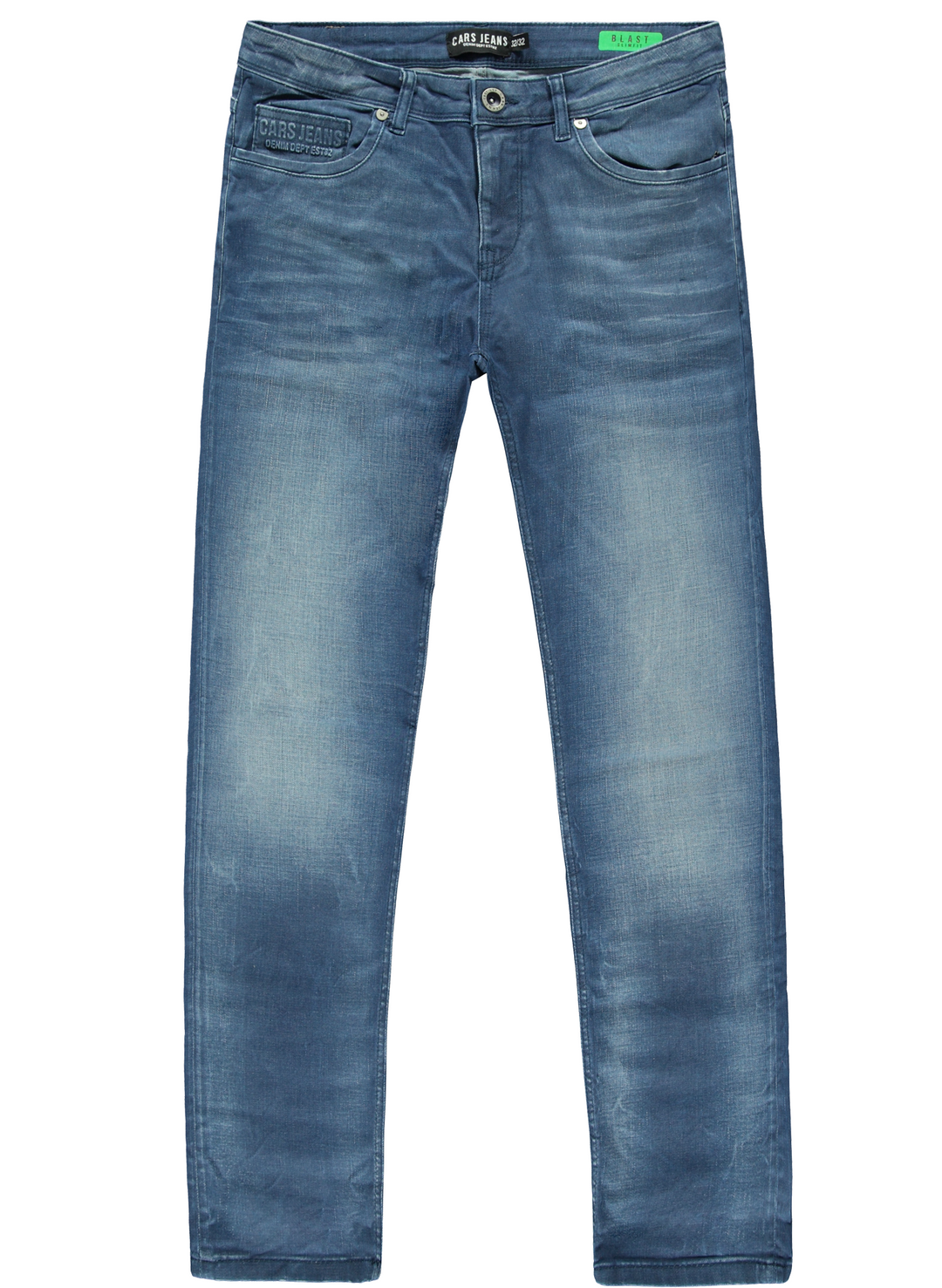 Cars Jeans - Blast Jog Denim - Heren Slim-fit Jeans - Denver Wash