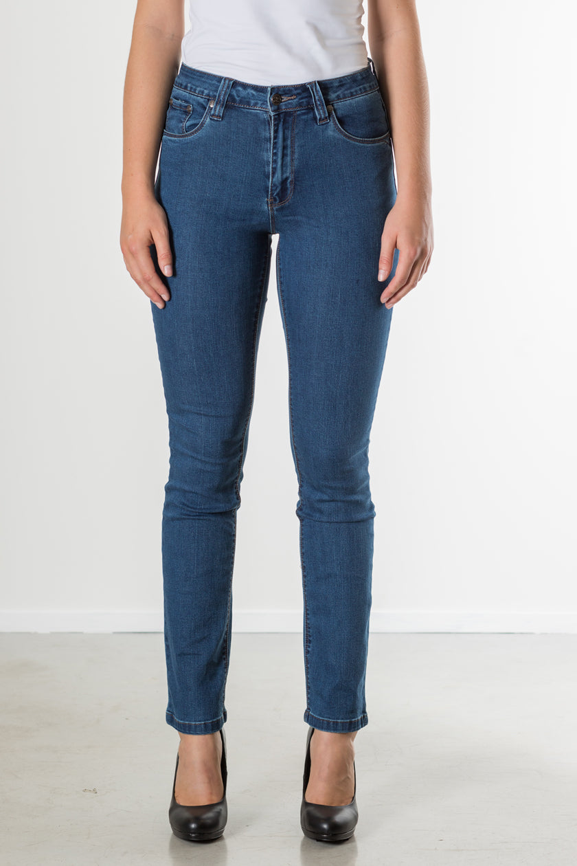 New Star - Memphis - Dames Regular-fit Jeans - Stonewash