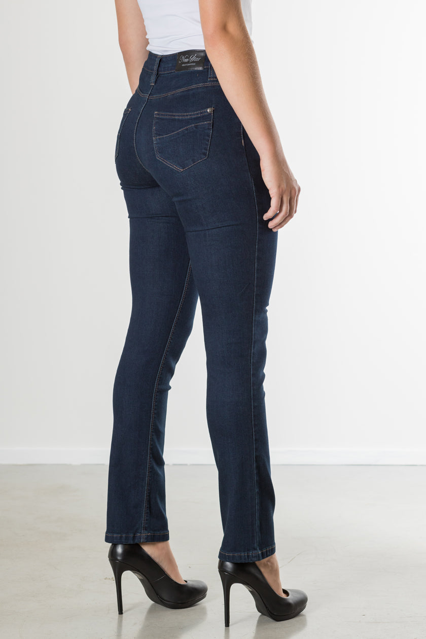 New Star - Memphis - Dames Regular-fit Jeans - Darkstone